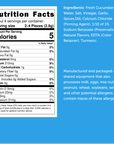 Freeze Dried Dill Pickle Slices (Jersey Pickles): Large