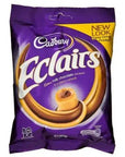 Cadbury Eclairs Chocolate Bag UK, 130g