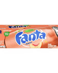 Fanta Peach Soda, 12 fl oz can