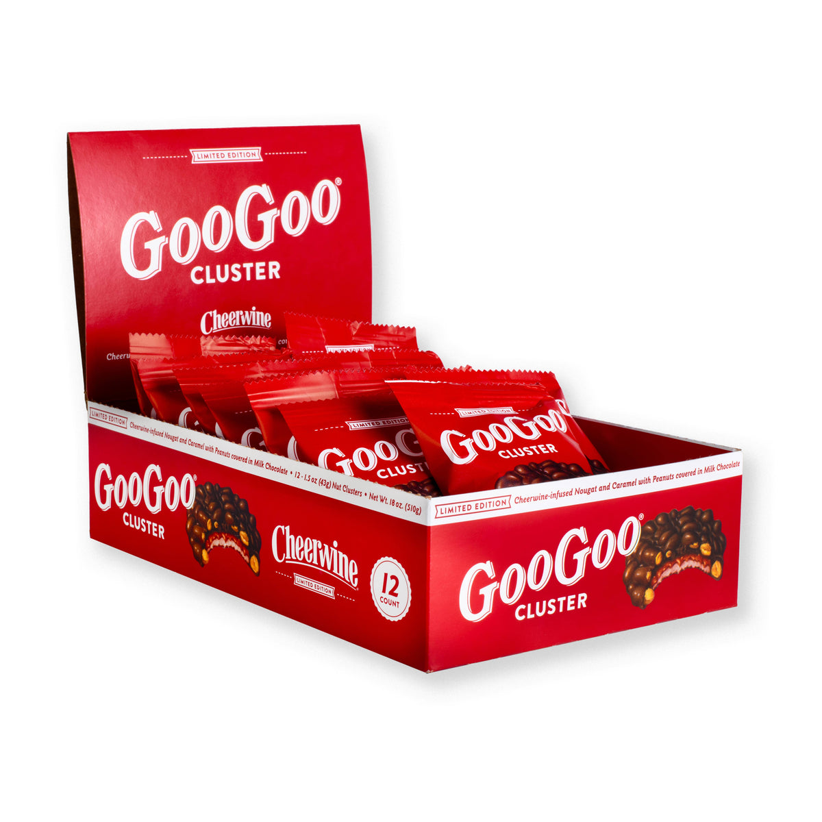 Goo Goo Cluster Cheerwine, 1.5oz – Dale’s Candy Co.