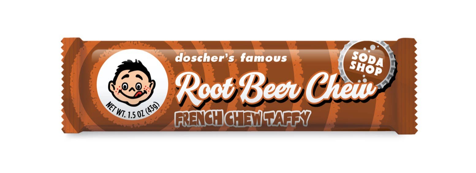 Doscher&#39;s French Chew Root Beer Chew, 1.5oz