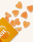 Peach Bellini Gummies, Chewy Candies, Alcohol-Free