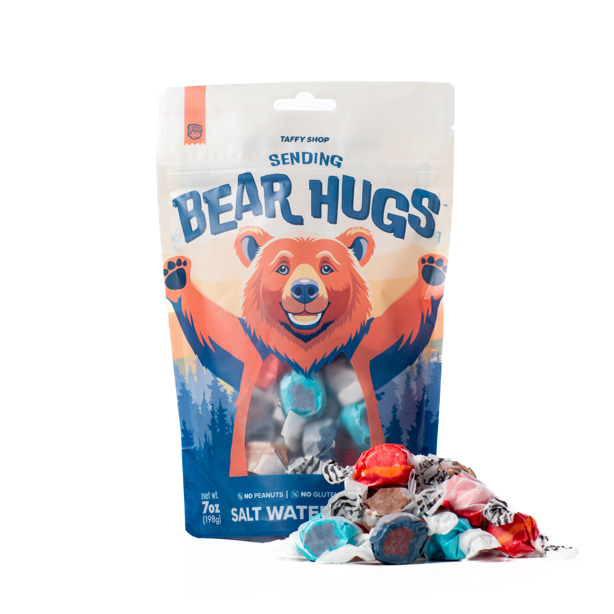 Sending Bear Hugs™ Taffy Bag [7oz]