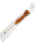Amber Rock Candy Sugar Sticks - Root Beer Flavor [12 Count]