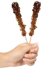 Amber Rock Candy Sugar Sticks - Root Beer Flavor [12 Count]