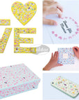 Cooky Heart Professions stickers