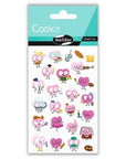 Cooky Heart Professions stickers