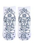 FARM COLORING SOCK