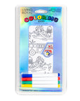 FIRE TRUCK COLORING SOCK