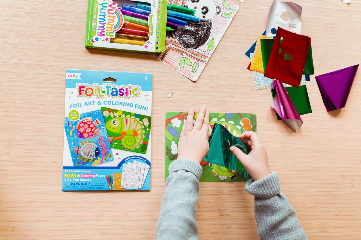 Foil-tastic Foil Art &amp; Coloring Set - Whimsical World
