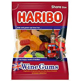 Haribo Wine Gums 175g (Europe)