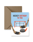 Hockey Birthday Card