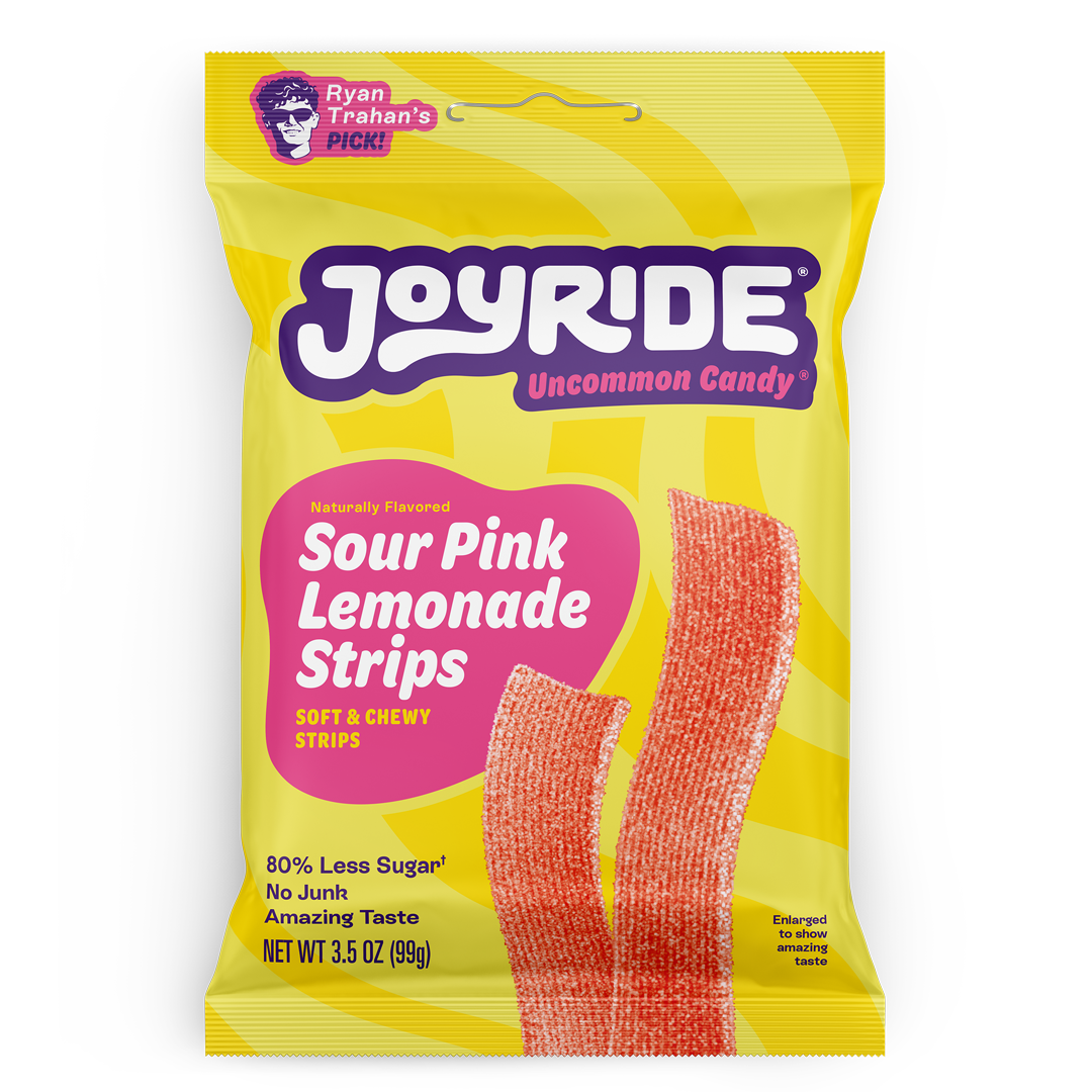 Joyride - Sour Pink Lemonade Strips 3.5oz (99g)