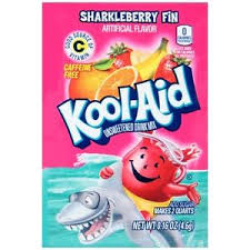 Kool-Aid Unsweetened Sharkleberry Fin .16oz
