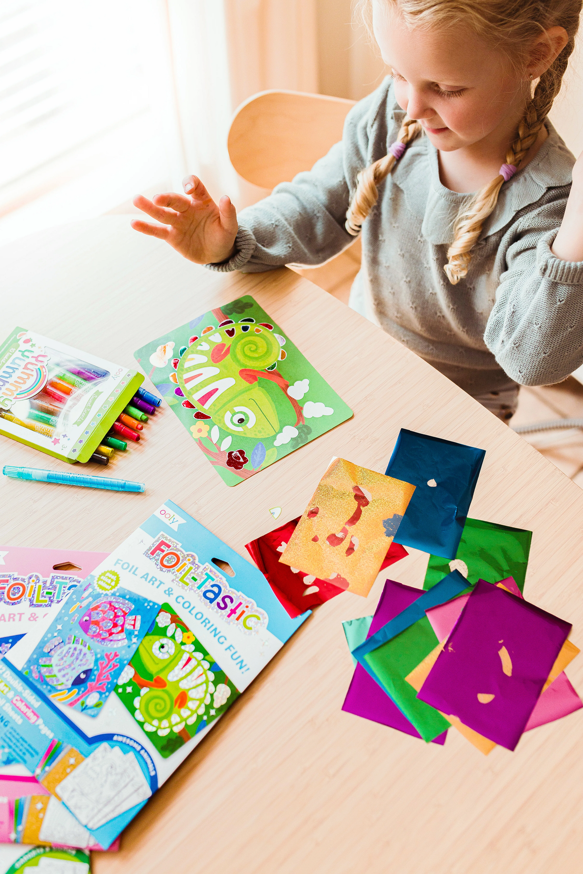 Foil-tastic Foil Art &amp; Coloring Set - Whimsical World