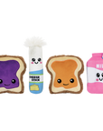 Lunch Break Packaging Fleece Plush