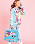 Lunch Break Packaging Fleece Plush