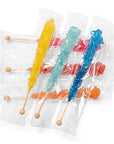 Magical Rainbow Rock Candy Sugar Sticks [18 Count]