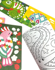 Foil-tastic Foil Art & Coloring Set - Awesome Animals