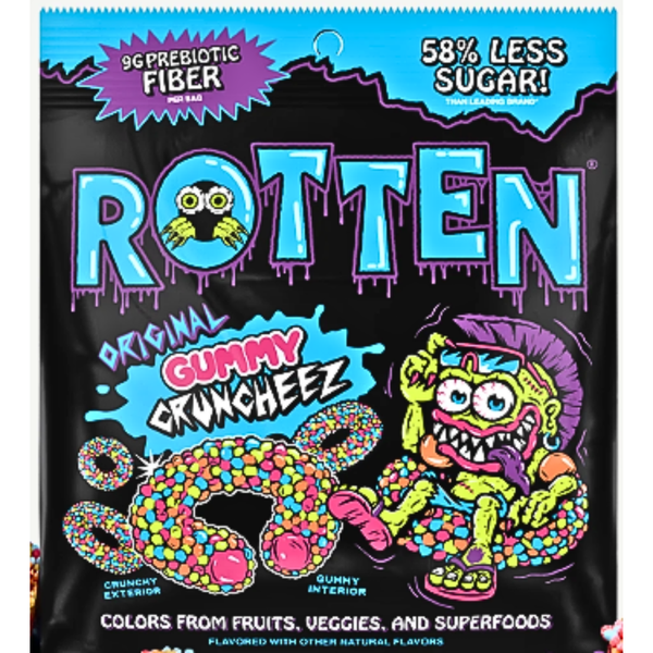 Rotten Original Gummy Cruncheez 1.8oz