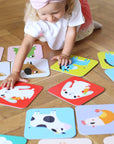 Suuuper Size Memory Game Farm Animals