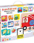 Suuuper Size Memory Game Vehicles