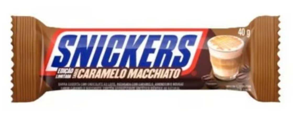SNICKERS - CARAMELO MACCHIATO 40G