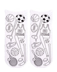 SPORTS COLORING SOCK