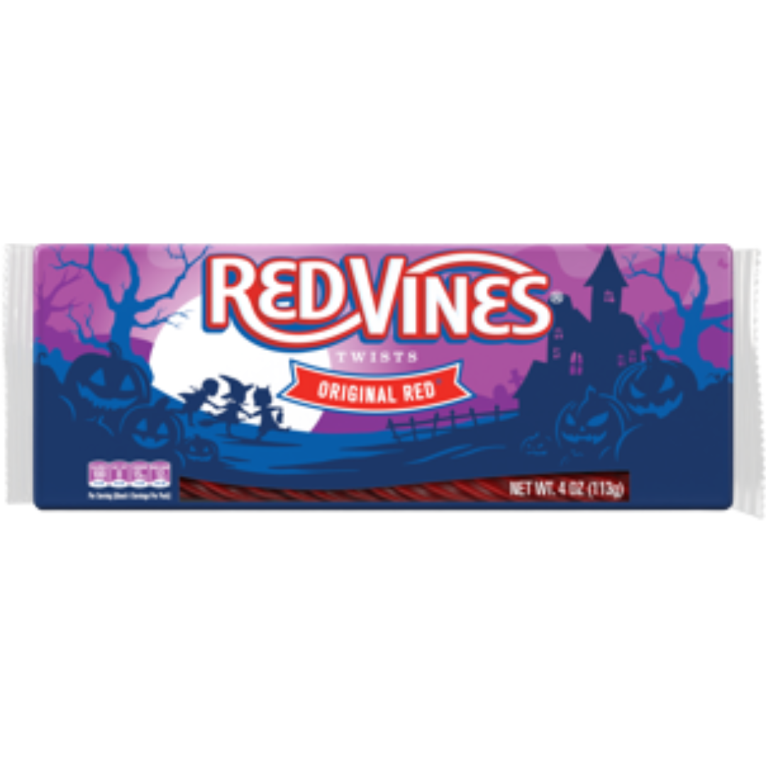 Red Vines Halloween Original Red Twists Tray 4oz