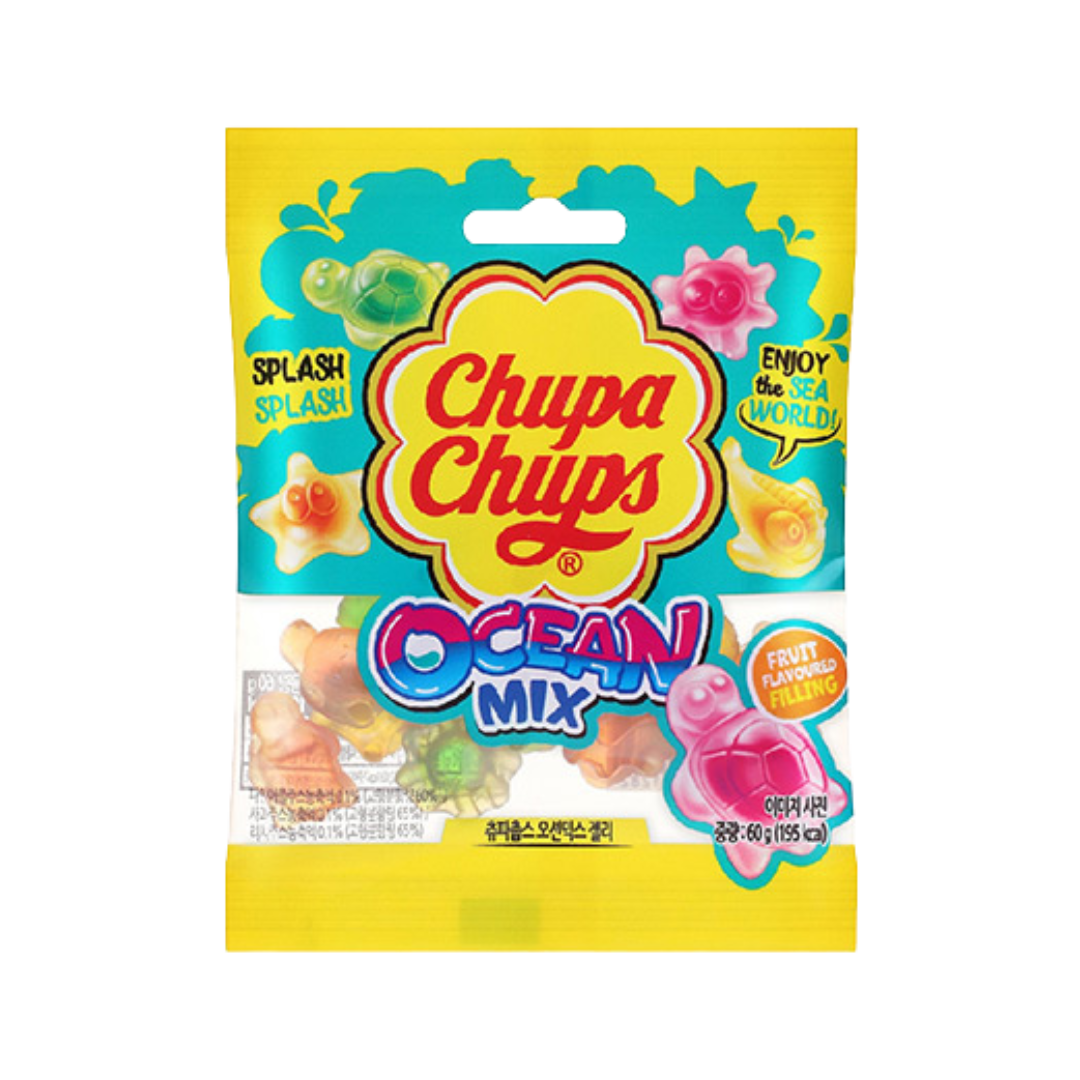 Chupa Chups Ocean Mix Jelly Peg 60g