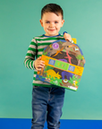 PLAYBOX WITH WOODEN PIECES - DINOSAUR