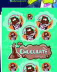 Chocolate Scratch-N Sniff Sticker