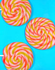 Handmade Whirl Lollipop: Root Beer