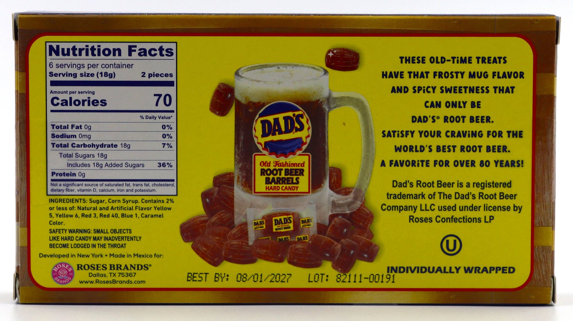 Dad's Root Beer Barrels Theater Box, 4oz