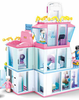 Girl's Dream Hospital Building Brick Kit (459 pcs)