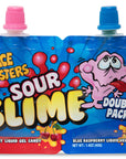 Face Twisters Sour Slime Double Pack Liquid Gel