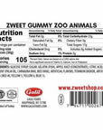 Gummy Zoo Animals | Zweet | 10 oz