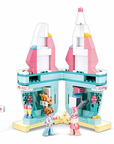 Ice Cream House Food Court Building Brick Kit (247 pcs)
