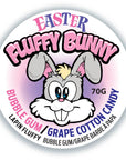 NEW EASTER FLUFFY BUNNY  COTTON CANDY 70G 1L