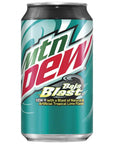 Mountain Dew Baja Blast Cans, 12 oz Can