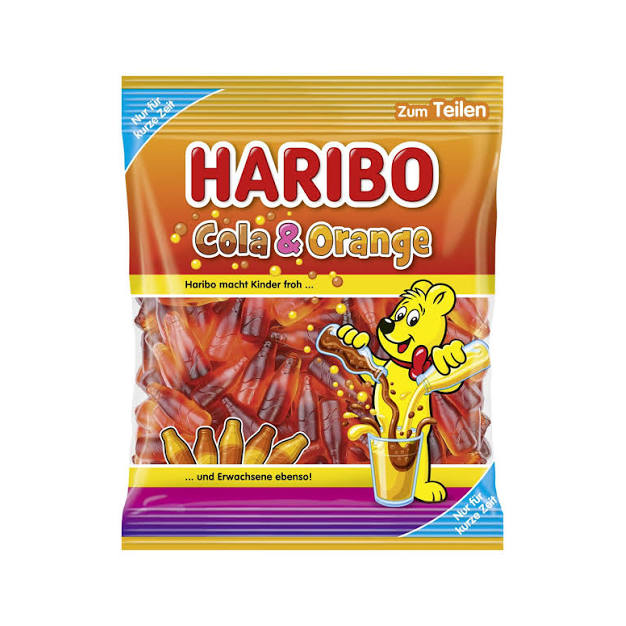 Haribo Cola &amp; Orange 175g (Germany)