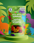 Sour Dino Gummy | Tangy Chewy Sweets | 340g