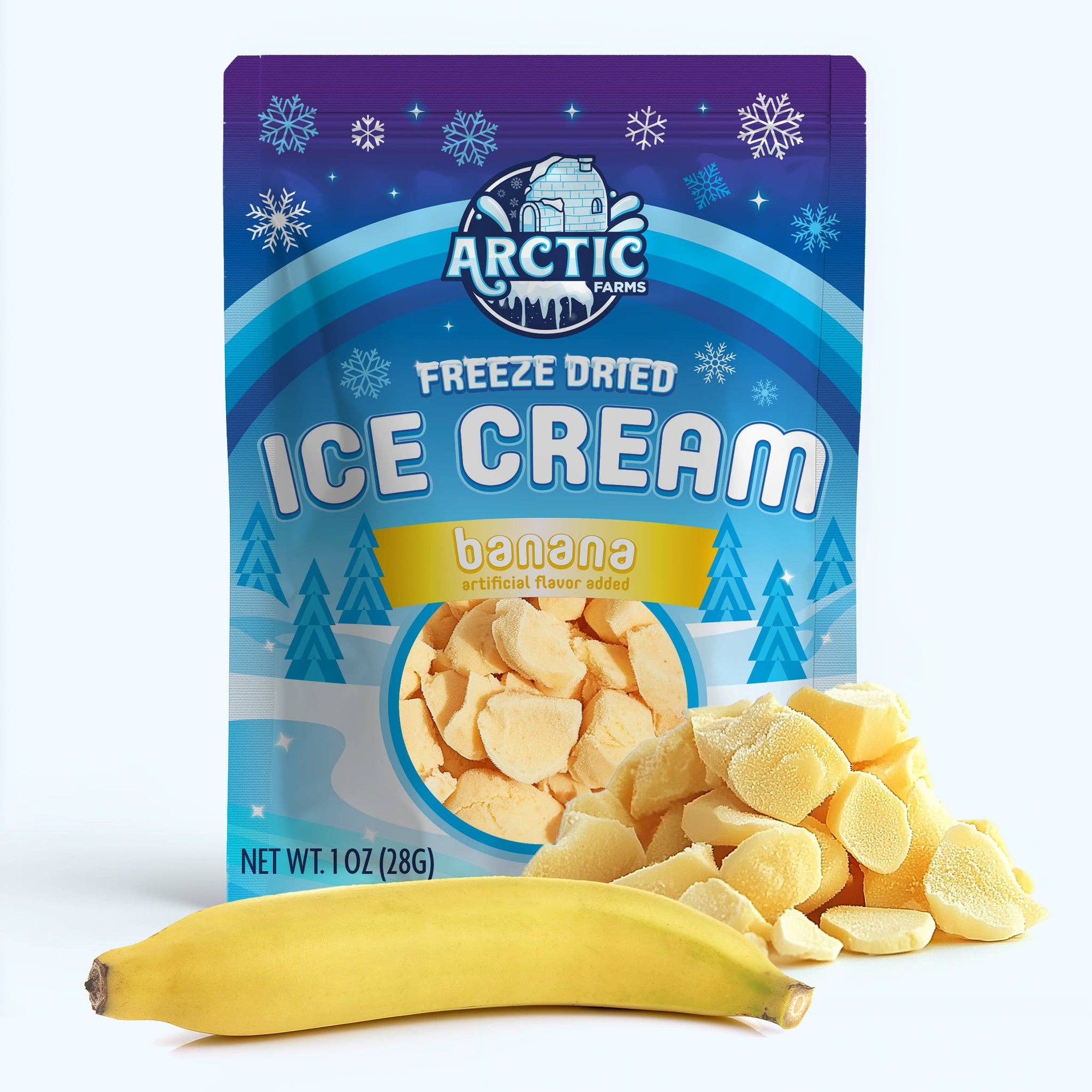 Freeze Dried Ice Cream That Does Not Melt (Bits) (1oz): Salted Caramel