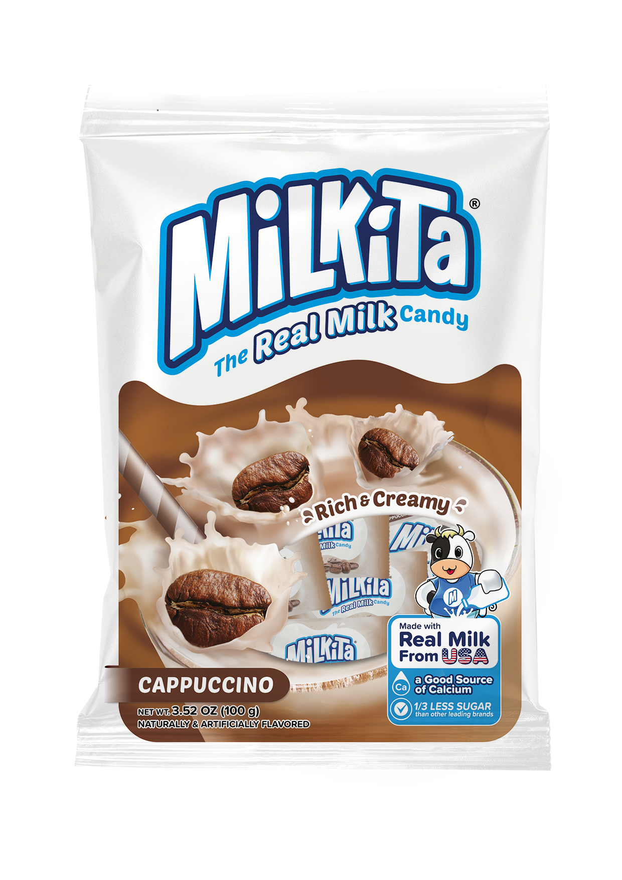 Milkita The Real Milk Candy Cappuccino 100 g