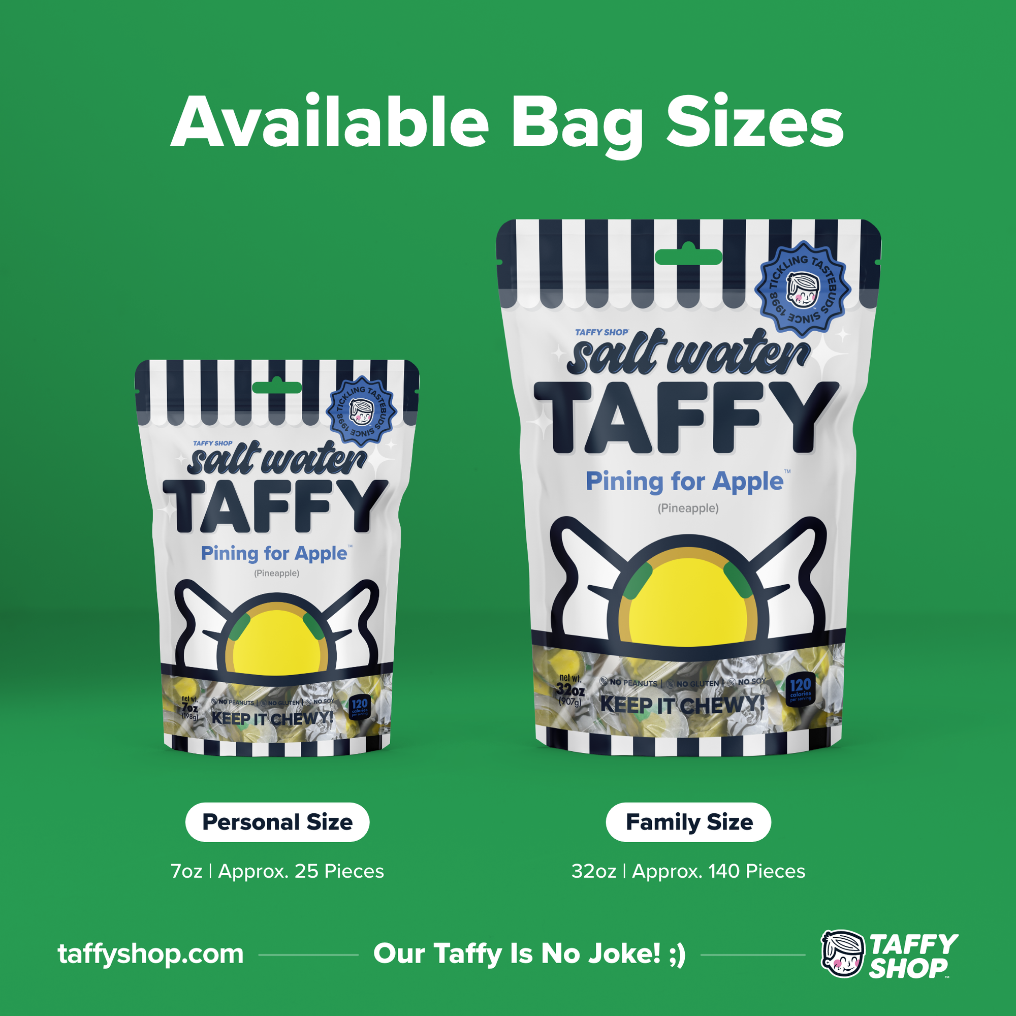 Pining for Apple™ Taffy (Pineapple) 7oz