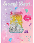 GUMMY BEAR SHAKY GLITTER JOURNAL