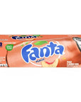 Fanta Peach Soda, 12 fl oz can