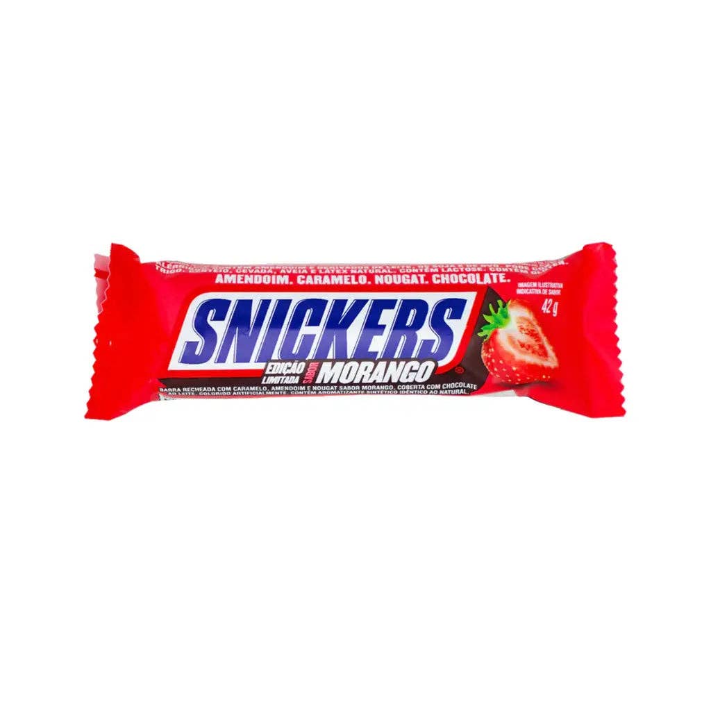 Snickers Strawberry Morango Brazil 42g