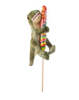 8" (20cm) Lollyplush T Rex Dino w/14" Rainbow Lollipop