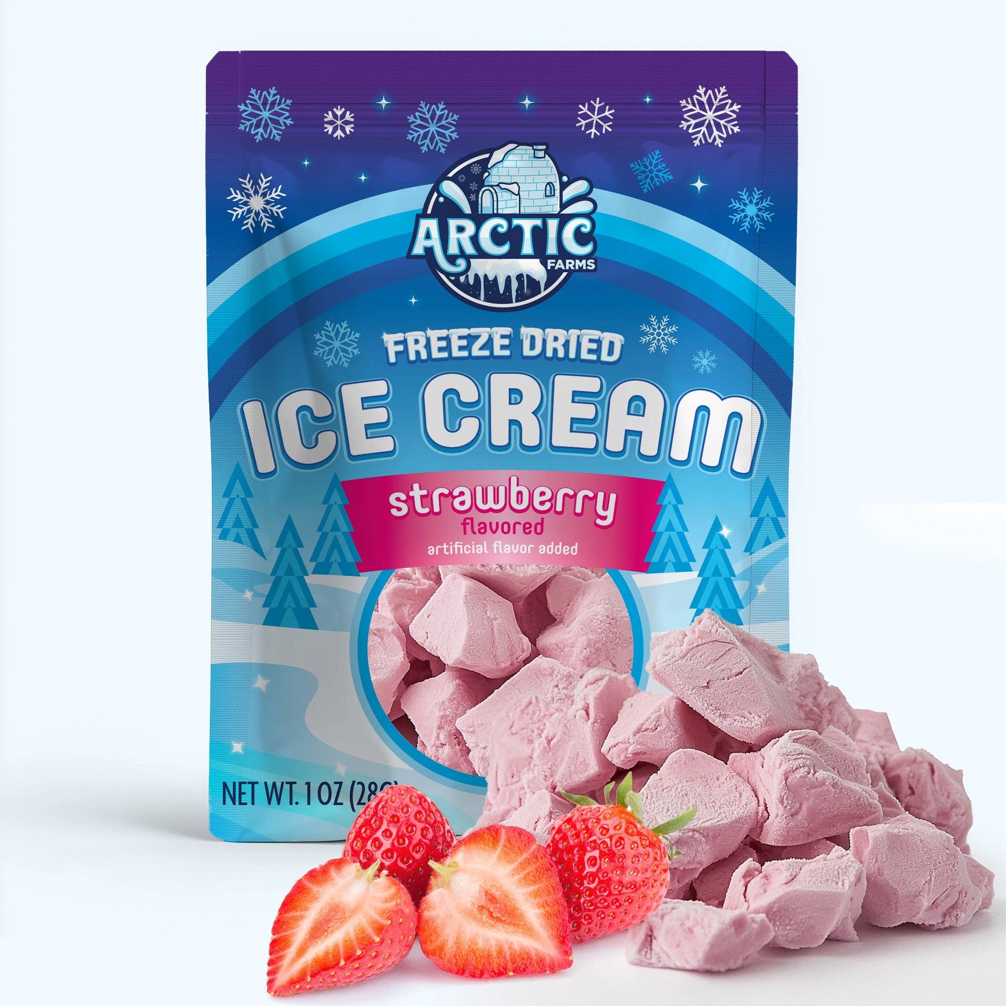 Freeze Dried Ice Cream That Does Not Melt (Bits) (1oz): Cotton Candy (Mix)